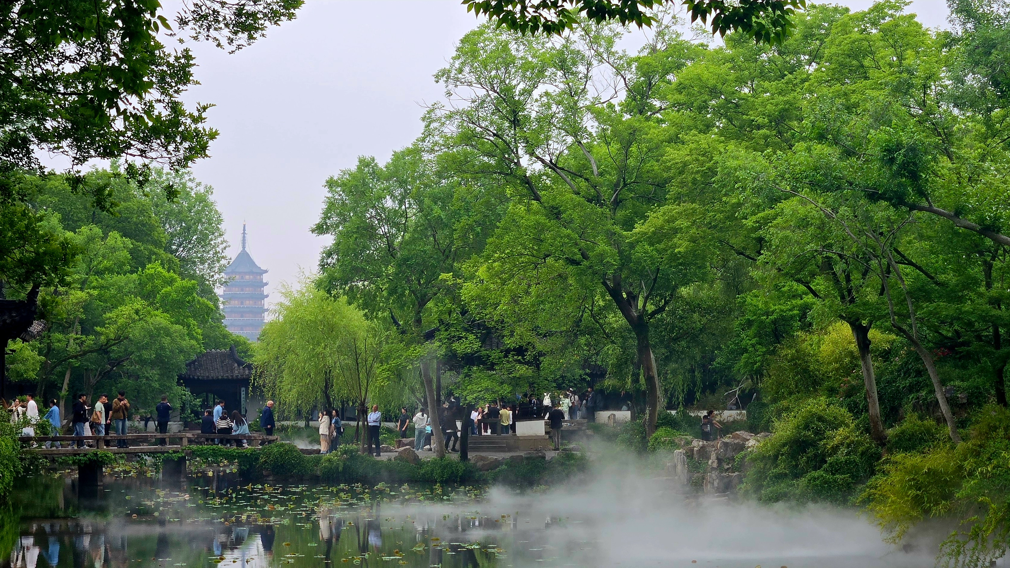 拙政园借景
