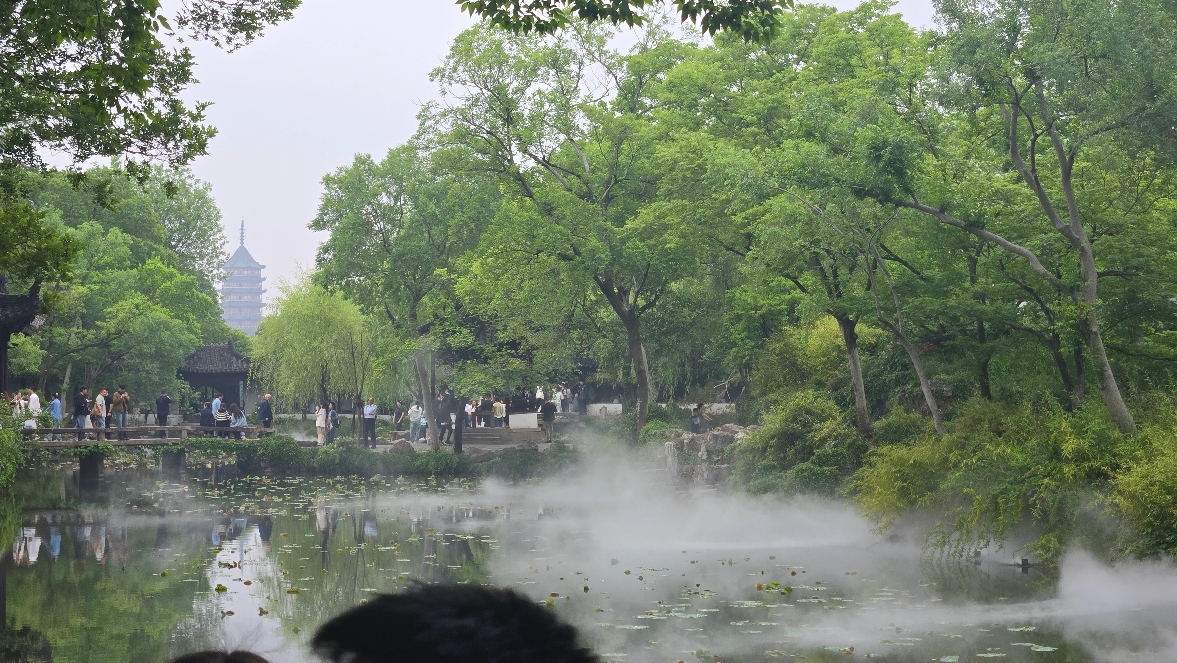 拙政园借景